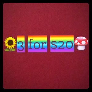 🌻3/$20🍄 Check out my closet! MAKE OFFERS